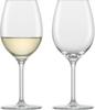 ZWIESEL GLAS Break-Resistant Wine Glasses for You, Suitable for Red and White Wines, White Wine, 4 Glasses, Machine-Made, L121871