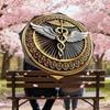 1PC Caduceus Symbol Automatic Open/Close Umbrella with Windproof, 8-Rib Sturdy Canopy, Durable Ribs, Fashionable Design, 1316A