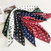 Luxury Square Scarf For Women Silk Feeling Shawl Satin Hijab Fashion Wraps Hair Bands Ribbon Headband Bag Accessories Headscarf