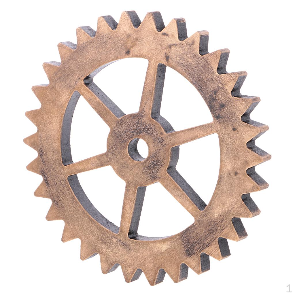 Ремесленная Ретро Индустриальная Шестеренчатая Дверная Скульптура #7 18cm
