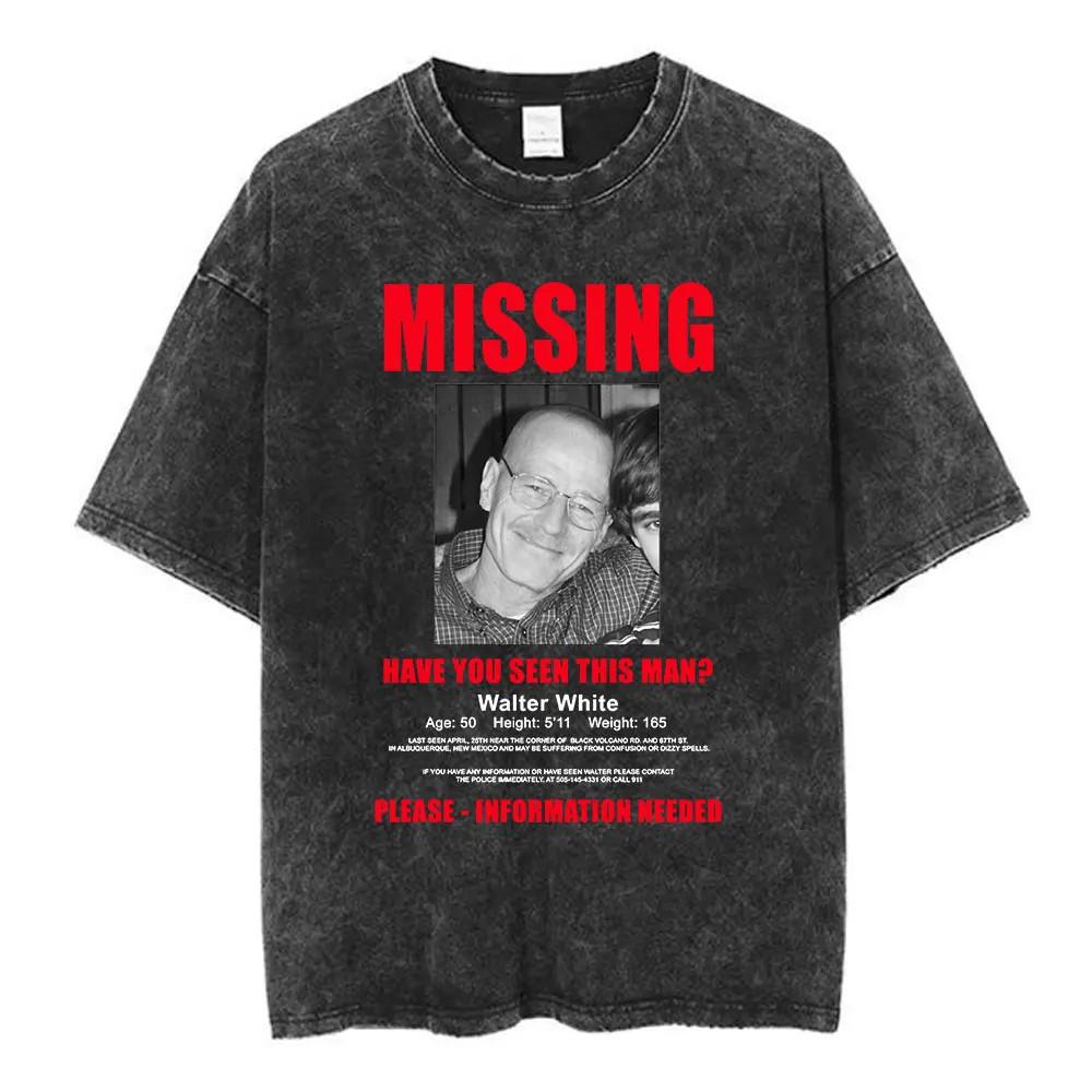 Breaking Bad Better Call Saul T Shirt Y2k Washed Black Graphic Tee Mens Unisex 10