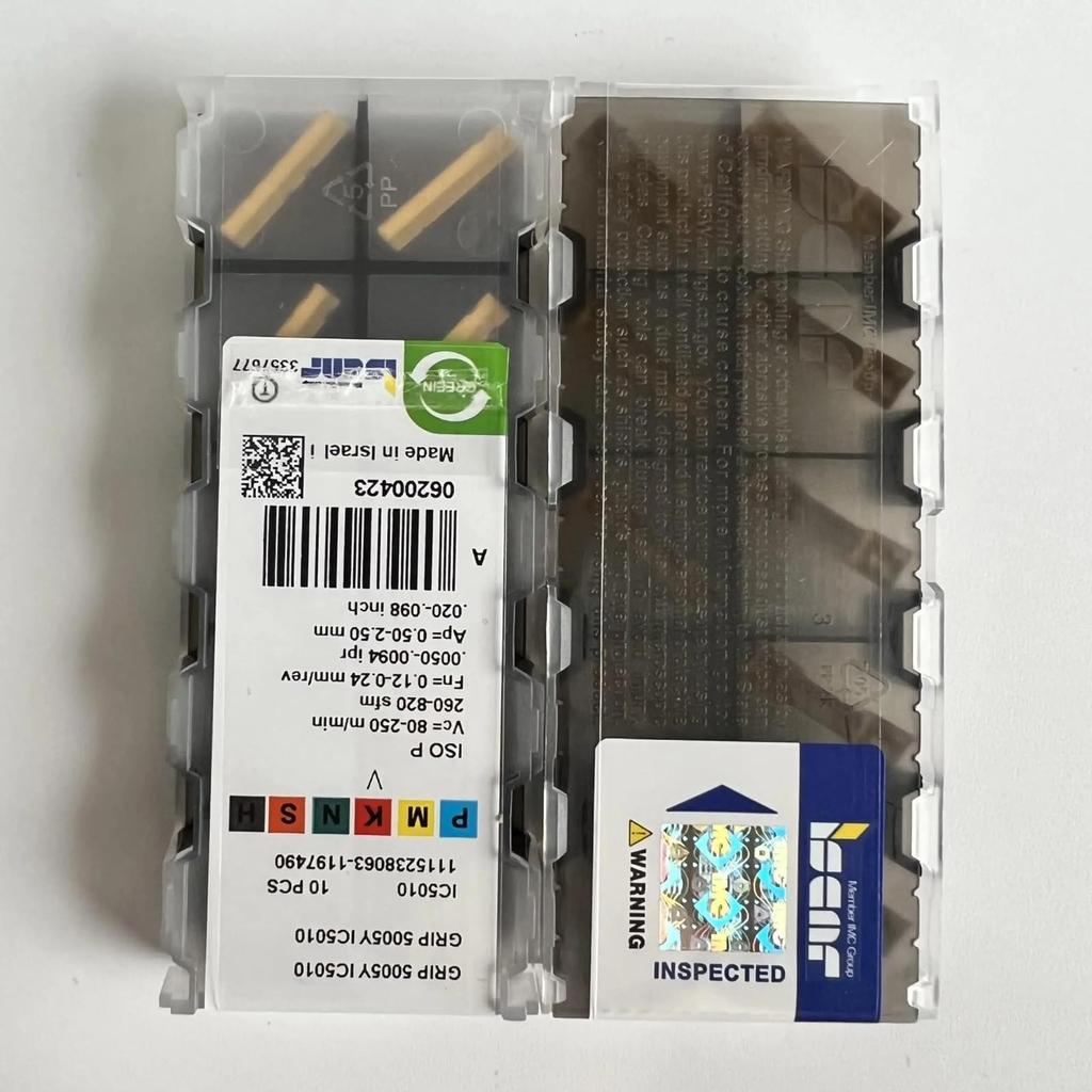 GRIP5005Y IC5010 /Industrial indexable Carbide Inserts 10 PCS