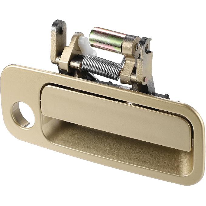 

Automotive Front Right Passenger Side Exterior Door Handle Compatible for Toyota Camry 1997-2001, Durable Plastic Silver Tone Gold Tone