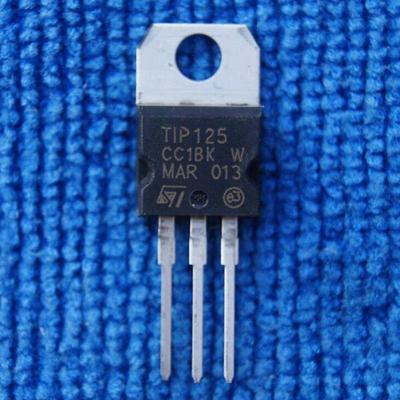 10PCS TIP125 Transistor TO-220 ST PNP Darlington Power TRANSISTORS TO220 60V 5A