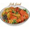 Prático 100g/Pacote Peixe Ornamental Tropical Ração em Fatias Finas Comida para Peixes de Aquário Para Crescimento de Larvas Nutrição Diária Comida para Peixes