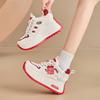 A casual sports shoe women's spring new hollow breathable shoes