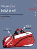 Ywyat Waterproof Chinese-Style Badminton & Tennis Racket Bag - Portable Single Shoulder 3-Piece Storage C211