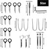 20pcs Car Radio Removal Tool Kit Auto Audio CD Player DVD Navigation Interior Disassembly Repair Tool