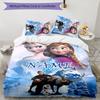 3pcs Frozen6 Cover Set - Personalized Name, HD Printed Bedding with 1 Cover and 2 Pillowcases - Perfect for Home Decor, Easy Care