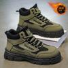 Winter-Fleece-High-Top-Martin-Stiefel, dicke Sohlen, rutschfest, verdickte warme Baumwollschuhe, Kurzstiefel, trendige Schuhe