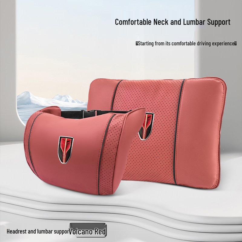 Suitable for Hongqi HS5/H5/HS7/H7/H9/H6: Car Headrest and Lumbar Support Accessories