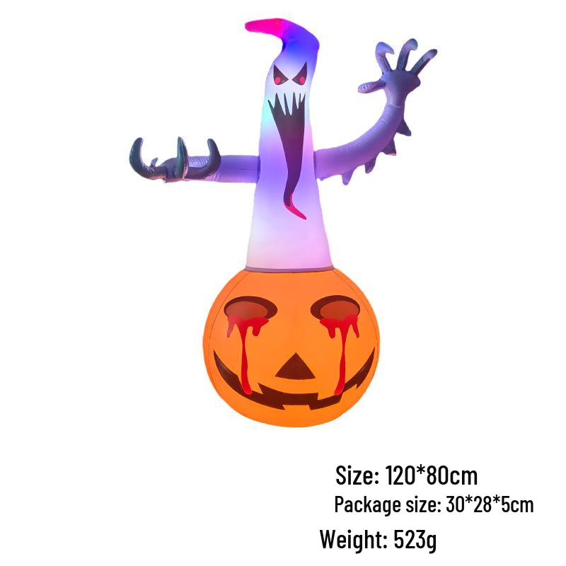 Halloween Inflatable Bloodshot Eyeball Pendant for Spooky Decor