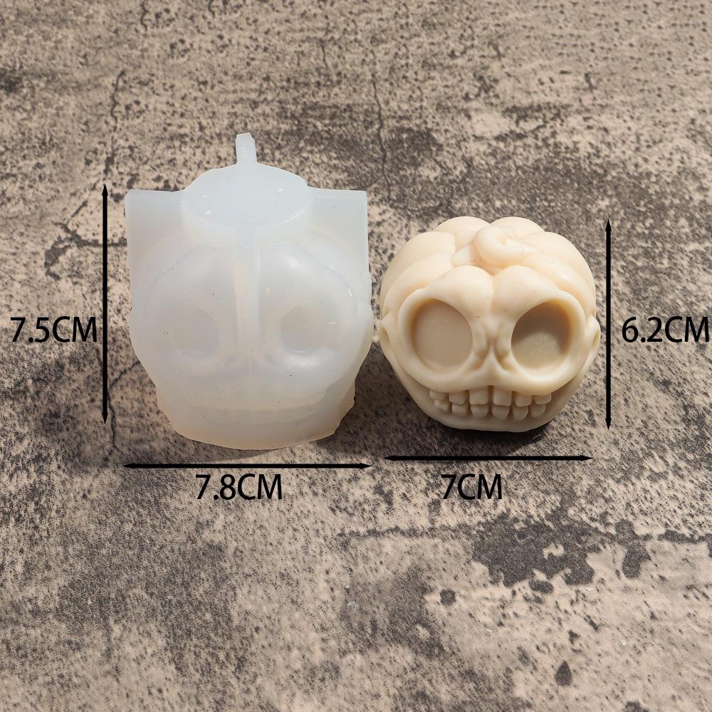 Halloween Stohovací hudební dýně Svíčka Silikonové formičky DIY Aromaterapie Mýdlo Kapací přívěsek Čokoládový dort Pečicí forma