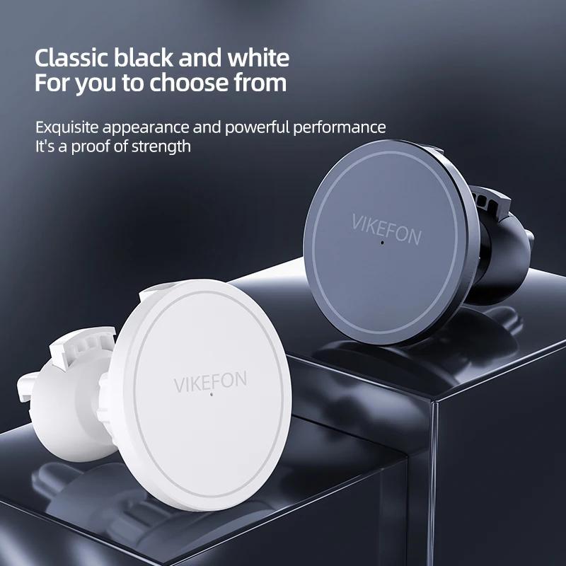 Magnetic Car Mobile Phone Holder Stand Wireless Charger For iPhone 15 14 13 12 Pro Max Mini Air Vent Fast Car Charging Stand