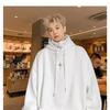  Fleece Lined Zip Up Hoodie Men's Oversized Warm Sweatshirt Winter Casual Jacket