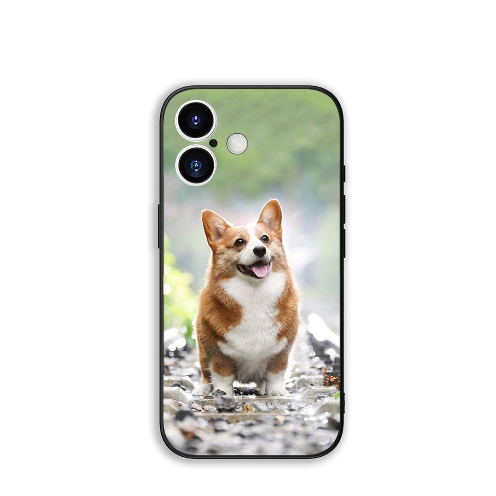 Handyhülle Haustier Süßer Hund Corgi für Samsung Galaxy A36 A17 A26 A07 A35 A54 A53 A13 A33 A34 S8 S9 S20 S21 FE S10 Plus Hülle
