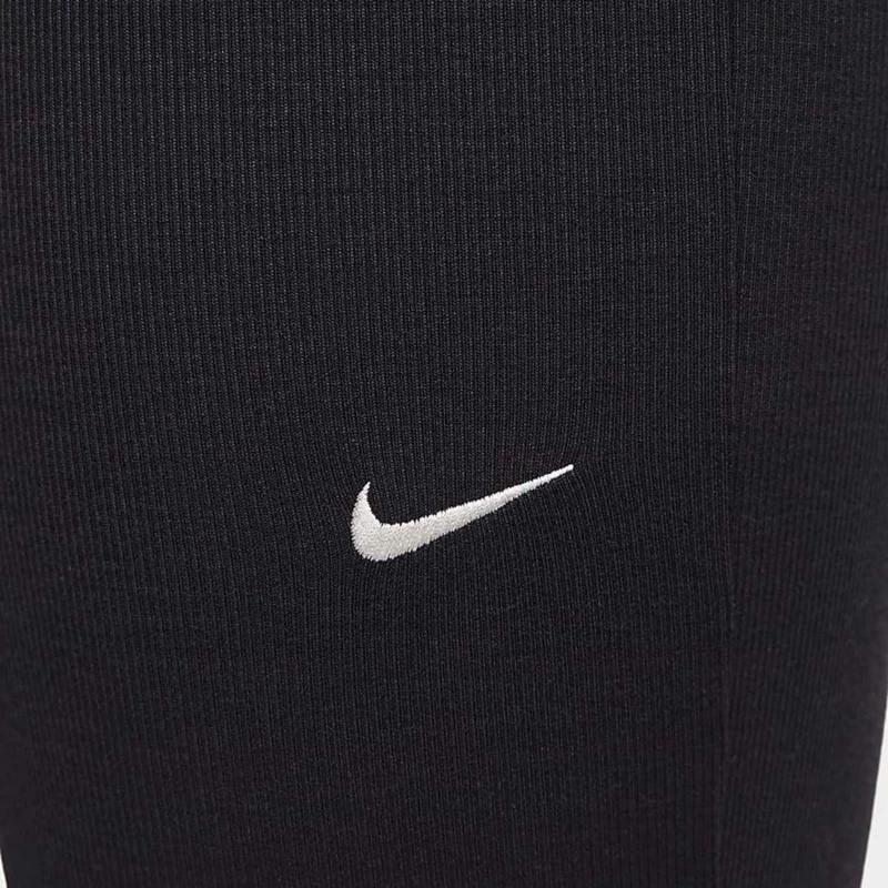 Nike Women's Slim Fit Ribbed Flared Leggings New Knitted Sports Pants Fq2114-010