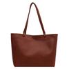 Korean version of large bag women's new versatile 2025 spring and summer soft shoulder bag large capacity high sense commuter tote bag