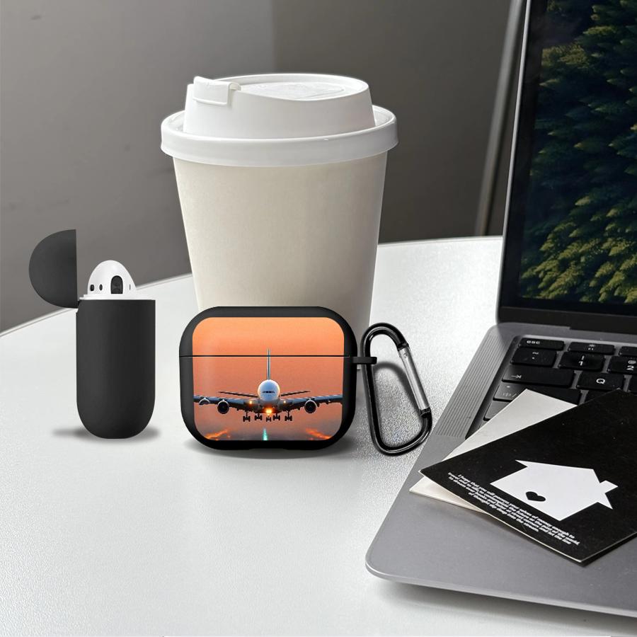 Earphone Cases Cover Case For Airpods 4 Pro2 3 Pro3 1 2 Pro Aircraft Fly Smoothly
