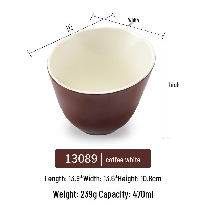 Melamine Rectangular Plate for BBQ & Side Dishes - Imitation Porcelain Tableware