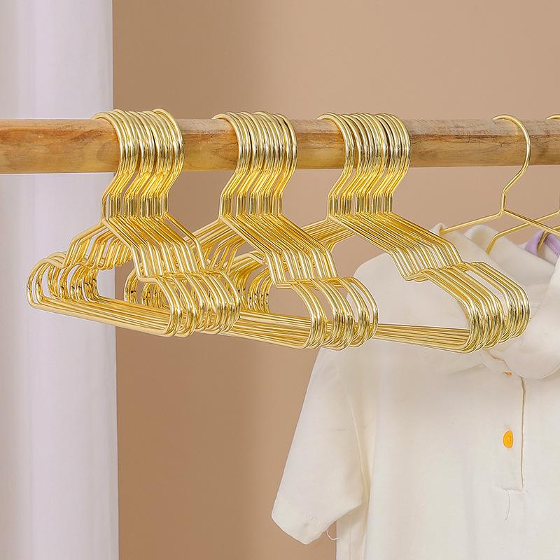 Gold Mini Pet Clothes Hanger for Small Cats and Dogs