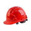 Construction Safety Helmet Hard Hat Solid Color ABS Thicken Anti Strong Rolling Adjustable High-end Industrial Climbing Helmet
