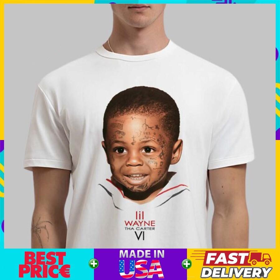 2026 HOT NEW! Lil Wayne Tha Carter VI Album Cover Art T-Shirt All Size S-4XL XXXXL