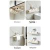 Suction Cup Paper Towel Holder Automatic Paper Locking Paper Roll Holder  Countertop Organization