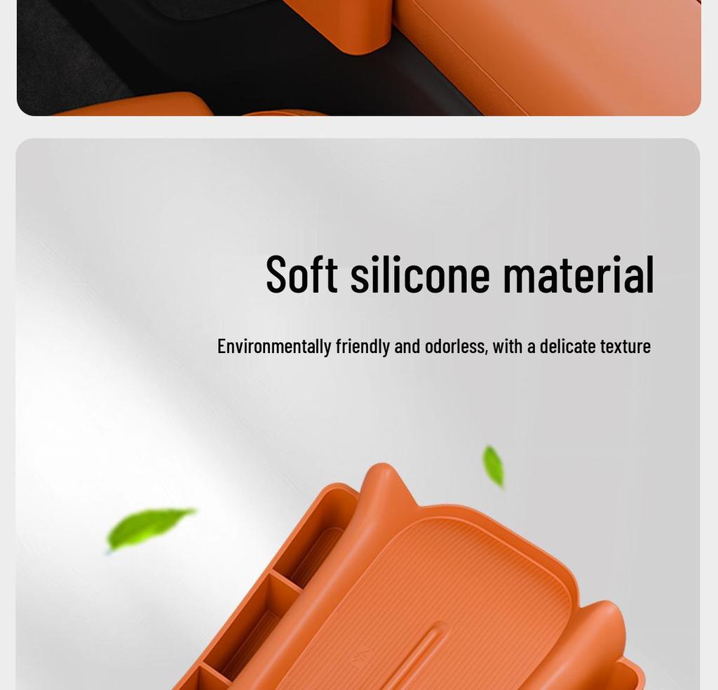 Anti-Slip Console & Cup Holder Mat for Xiaomi YU7 - Interior Upgrade & Protection