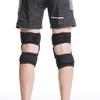 Sports Knee Pad Adjustable Compression Sleeve with Silicone Anti-Slip Strip Pre-Shaped Arc Breathable Neoprene Support