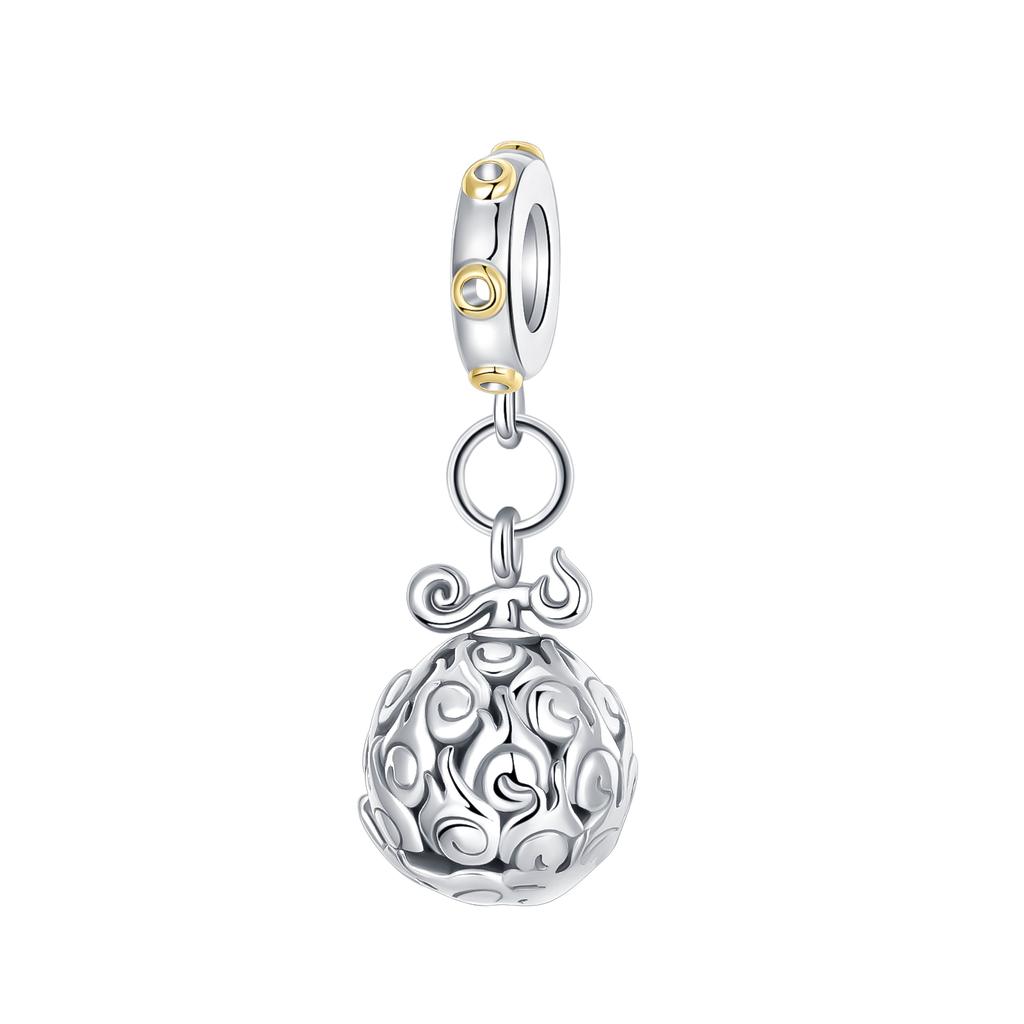 Trafalgar Law Anime Ope Ope no Mi Surgery-Surgery Fruit Charm for Original 925 Charms Bracelet Silver Bead for Women Jewelry 1