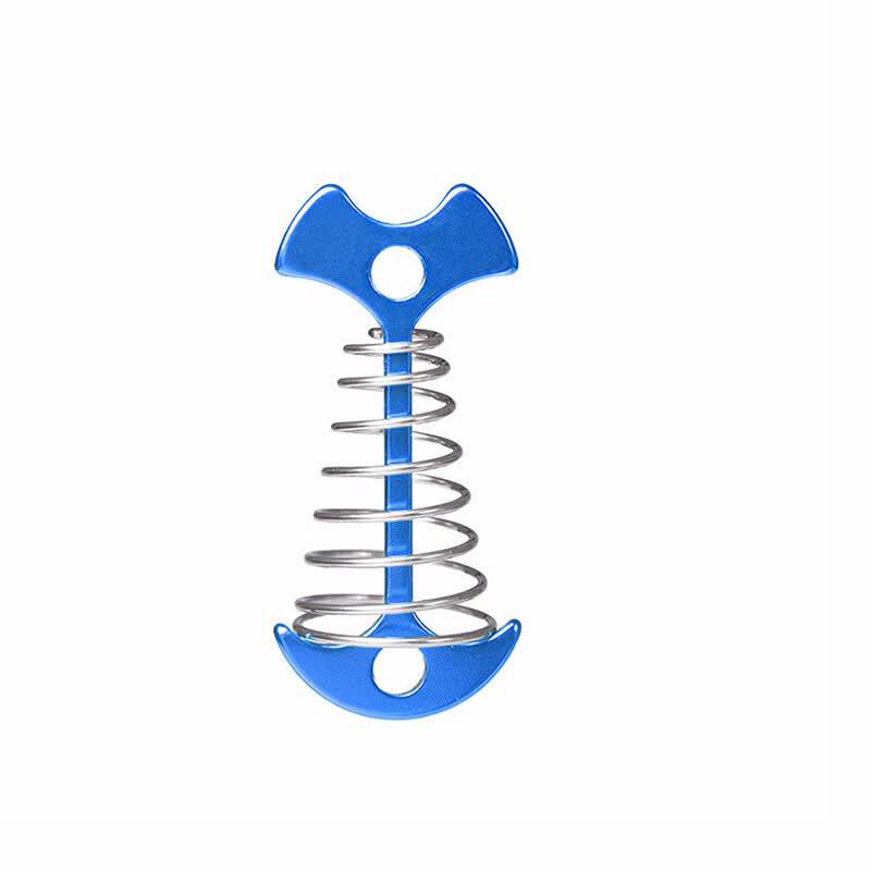 Tolex Camping Tent Awning Spring Fishbone Pegs