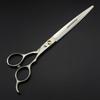 7.5 Inch Freelander Matte, Professional Pet Grooming, Flat Scissors, Micro-Serrated Flat, Anti-Skid