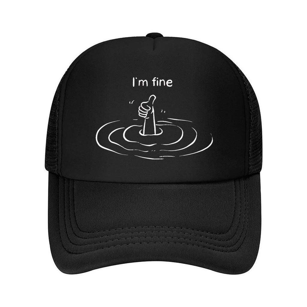 Im Fine Thumb Casual Mesh Baseball Cap Hip Hop