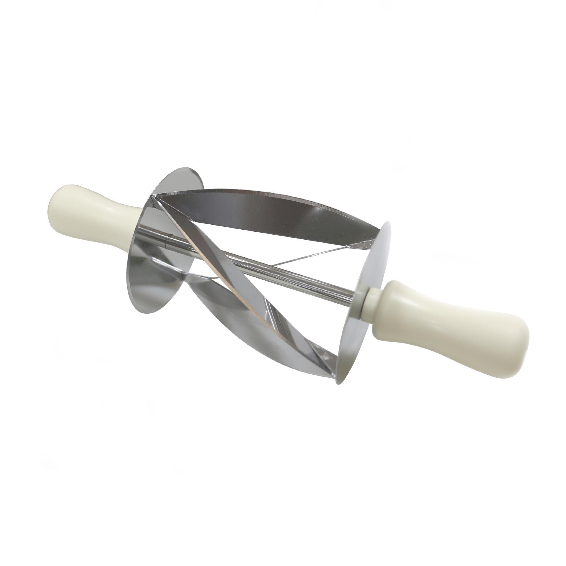 

Лезо для хліба Різак для круасанів Трикутний різак для тіста Ніж-ролик для круасанів Кухонні інструменти для випічки beige [bag]