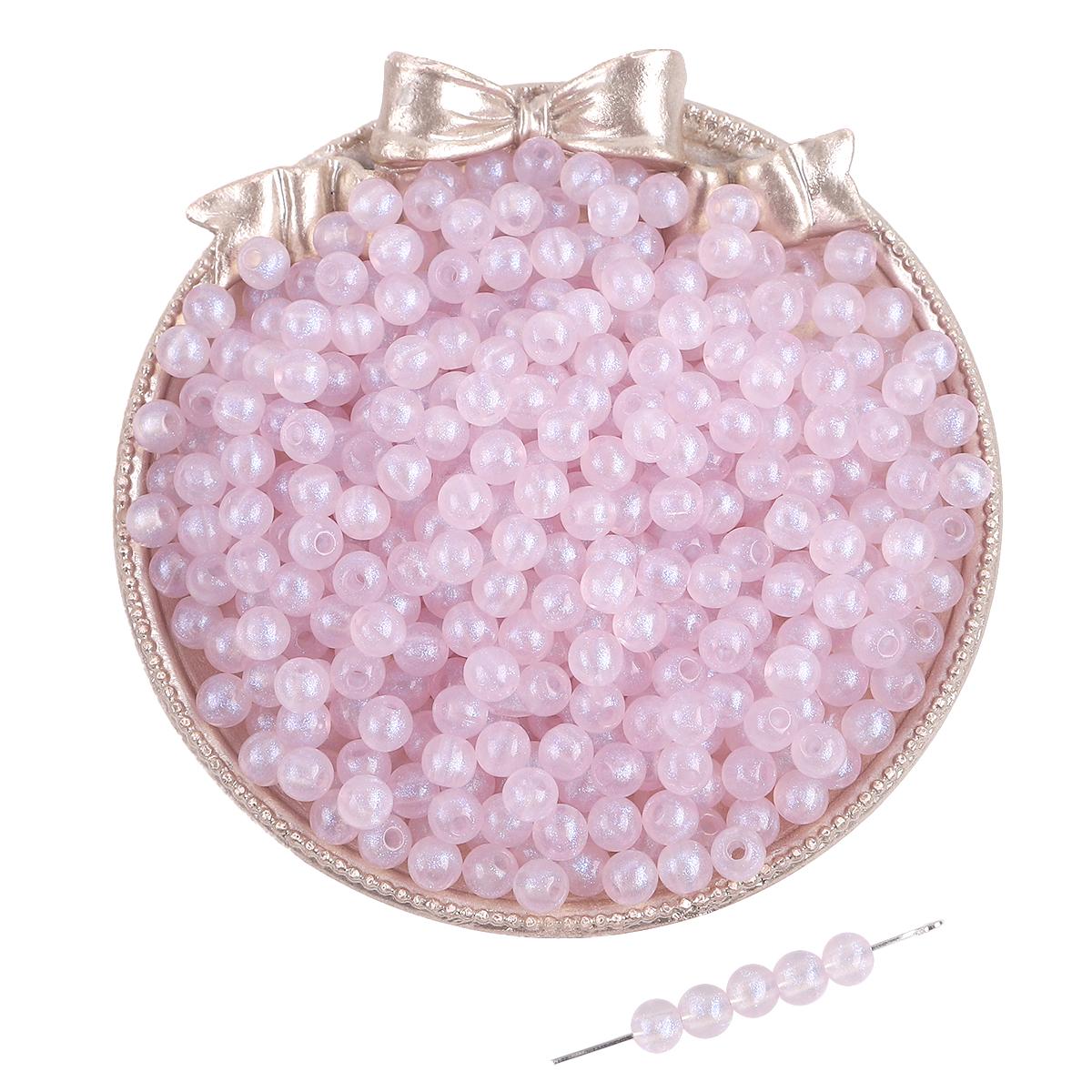 

Акриловые круглые бусины цвета русалки 6 мм/8 мм для изготовления ювелирных изделий своими руками 6mm 190pcs фиолетовый