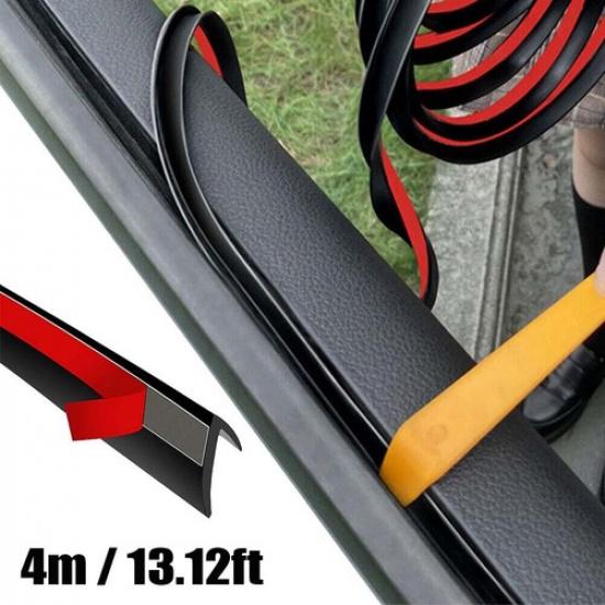13ft For Ford Accessories V Shape Side Window Trim Edge Mould Seal Strip