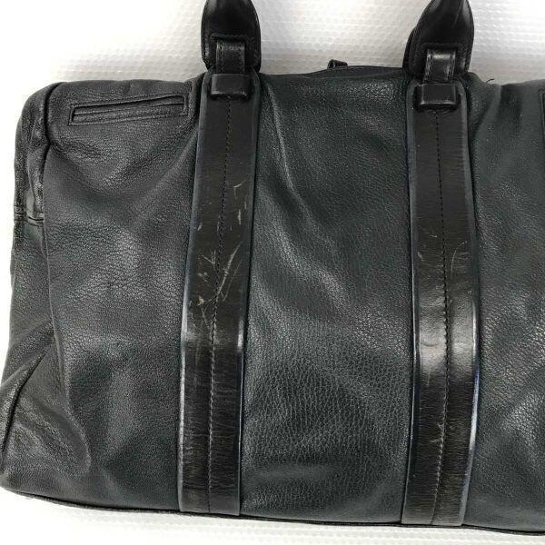 GALLERIANT Leder Aktentasche Business Tasche Schwarz(GEBRAUCHT)