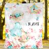 Garden Party With Flowers And Butterflies Flannel Outdoor Blanket Gift Blanket Comfortable And Soft Lightweight And Portable Suitable For All Seasons