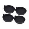 2/4pcs Thick Not Slip Car Coasters Waterproof Silicone Mats Not Shock Secure Grip Vehicle Accesories for Cup Holders