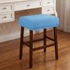 Square Chair Seat Slipcover Stretchable Saddle Seat Covers Stool Protector  Bar Stool Use