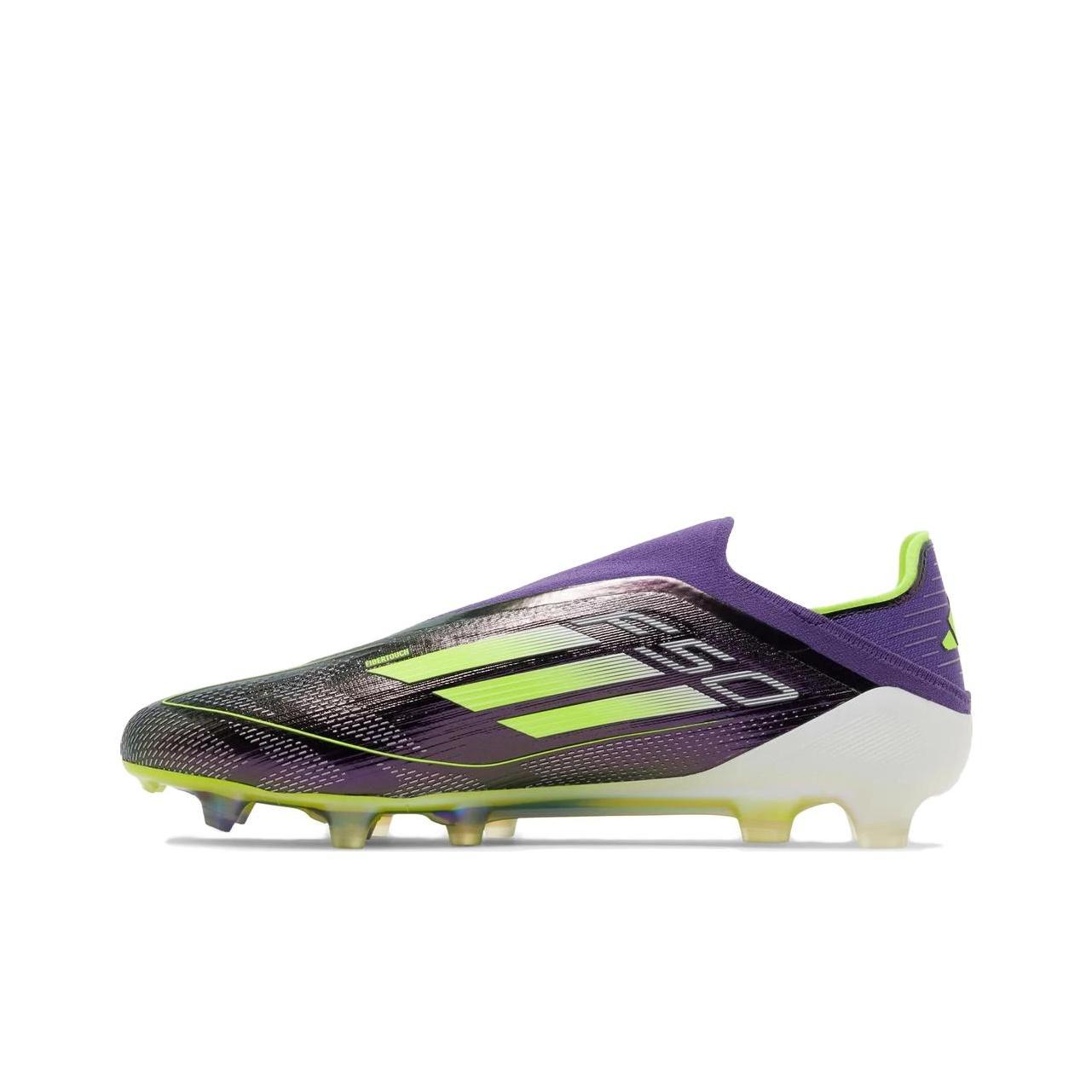adidas F50 Elite Bez šnúrok FG Fast Reborn Pack Pánske tenisky Fialová Oblak-Biela Jasná-Citrónová IE9116 46⅔
