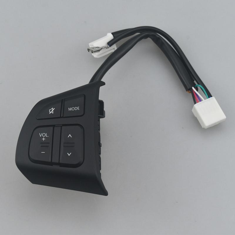 Orange Backlight For Suzuki Vitara 2016-2018 Manual Steering Wheel Switch Volume Sound Control Switch with Wire Car Accessories
