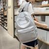 New Japanese school bag ins niche versatile simple large-capacity backpack junior high school student casual computer backpack