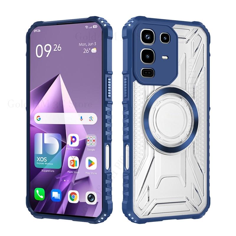 For Magsafe Magnetic Heavy Duty Protection Case For Infinix Note 50 40 Pro Plus Armor Shockproof Hybrid Cover Hot 50 Pro Plus 4G