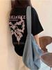 Unisex American High Street Chic Cotton T-Shirt, Summer Plus Size, Loose Fit for Men, Women & Couples