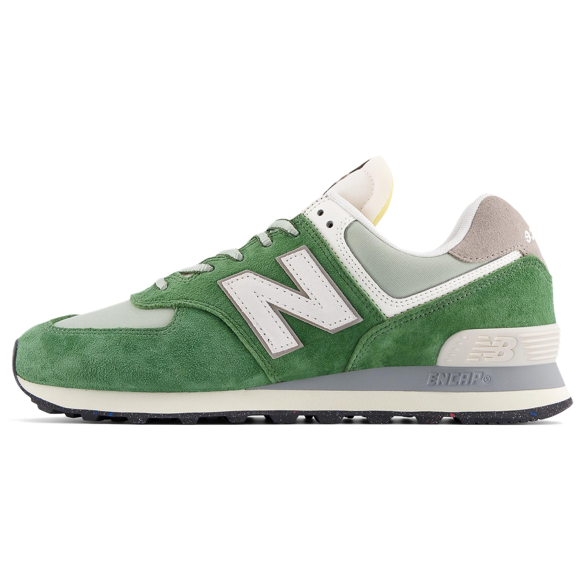 Baskets pour Homme New Balance 574 'Dark Alpine Green Garter Snake' 38.5