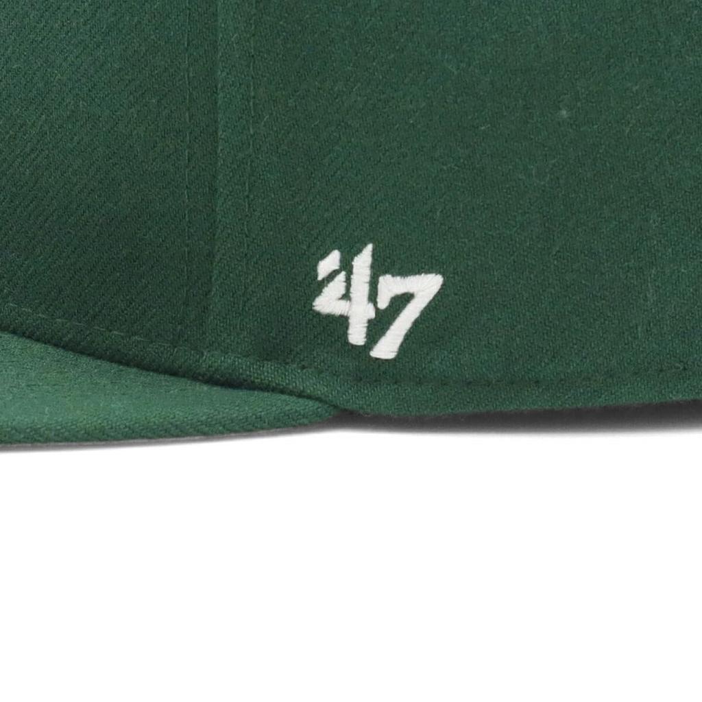 Cap No Shot MLB Side Patch NY Dark Green FREE SURE SHOT 47 CAPTAIN New York Yankees '47brand '47BRAND