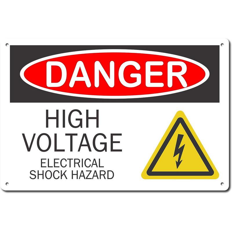 Vintage Warning Metal Tin Signs Danger Do Not Enter Wall Decor for Garage Garden Restaurant Bars Cafe Clubs Retro Posters Plaque