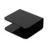 Multi-purpose Black Napkin Holder Acrylic 12x11x5cm Napkin Rack Bar Napkin Holder Restaurant